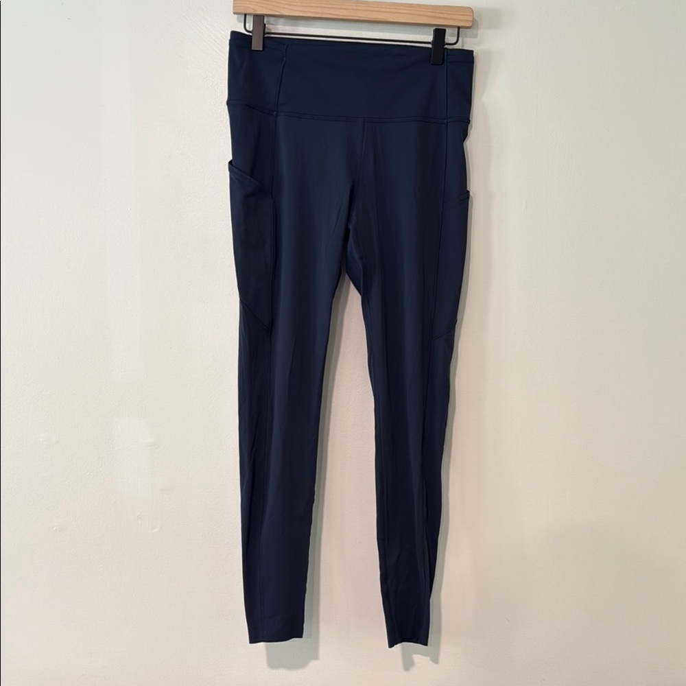 Lululemon Athletica Blue High-Waisted Leggings